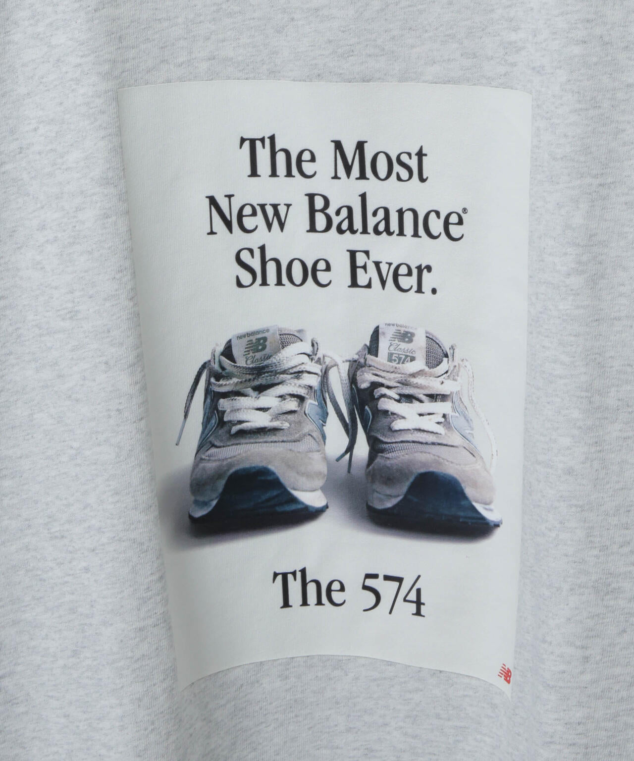 new balance/574広告Tシャツ 6706124012