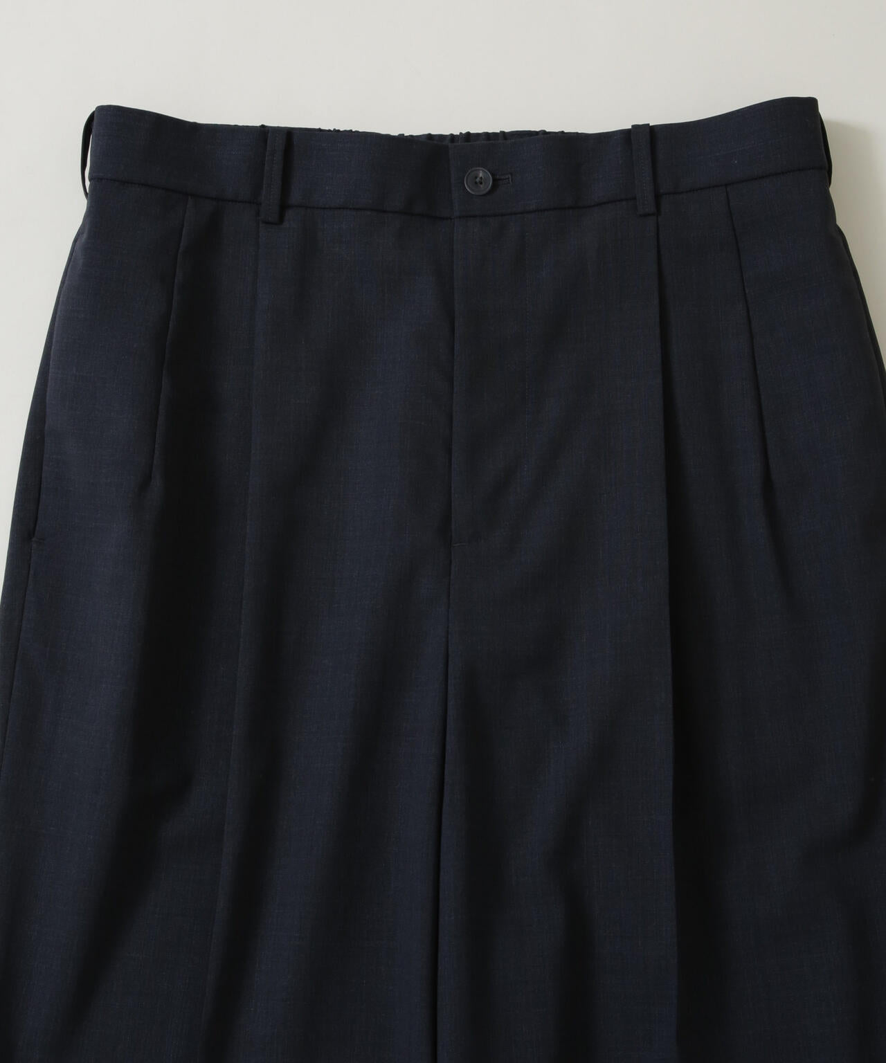 ATON/TWIST WOOL GAUZE EASY PANTS(セットアップ可) 6706127019