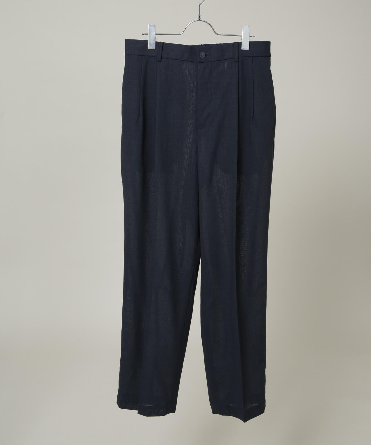 ATON / TWIST WOOL GAUZE EASY PANTS