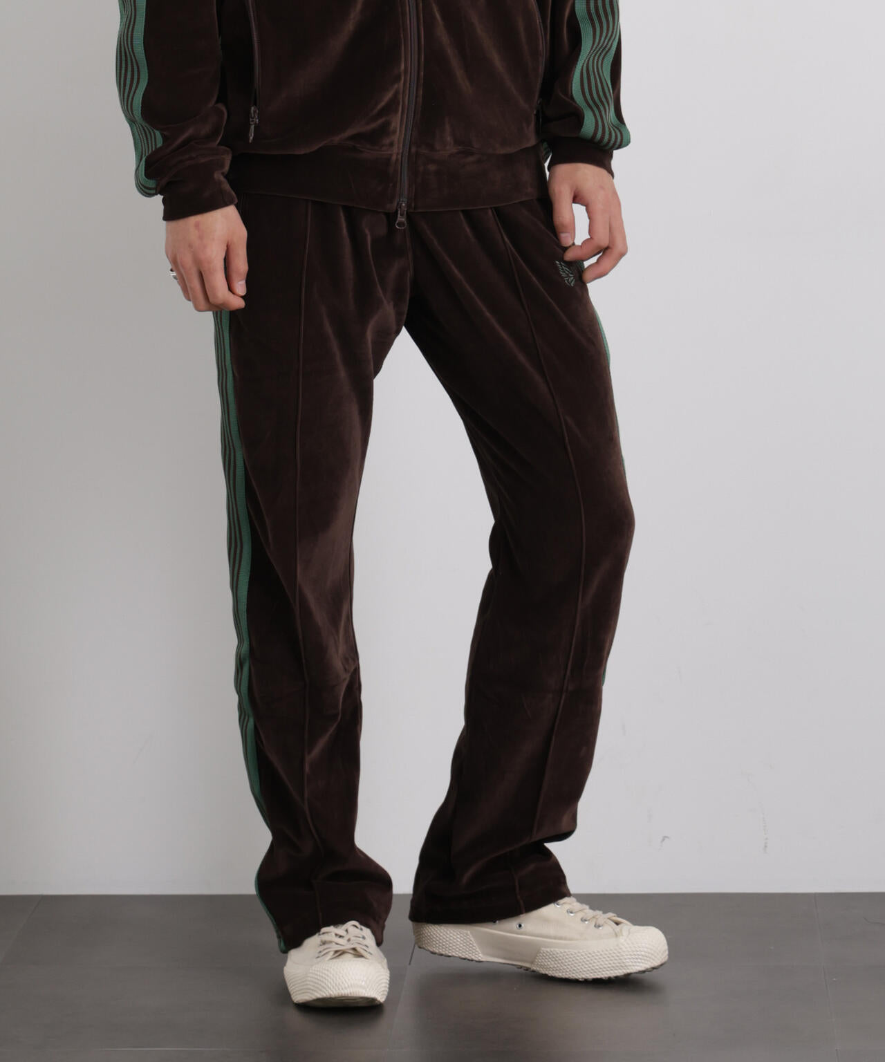 Needles/Narrow Track Pant - Velour 6706127030