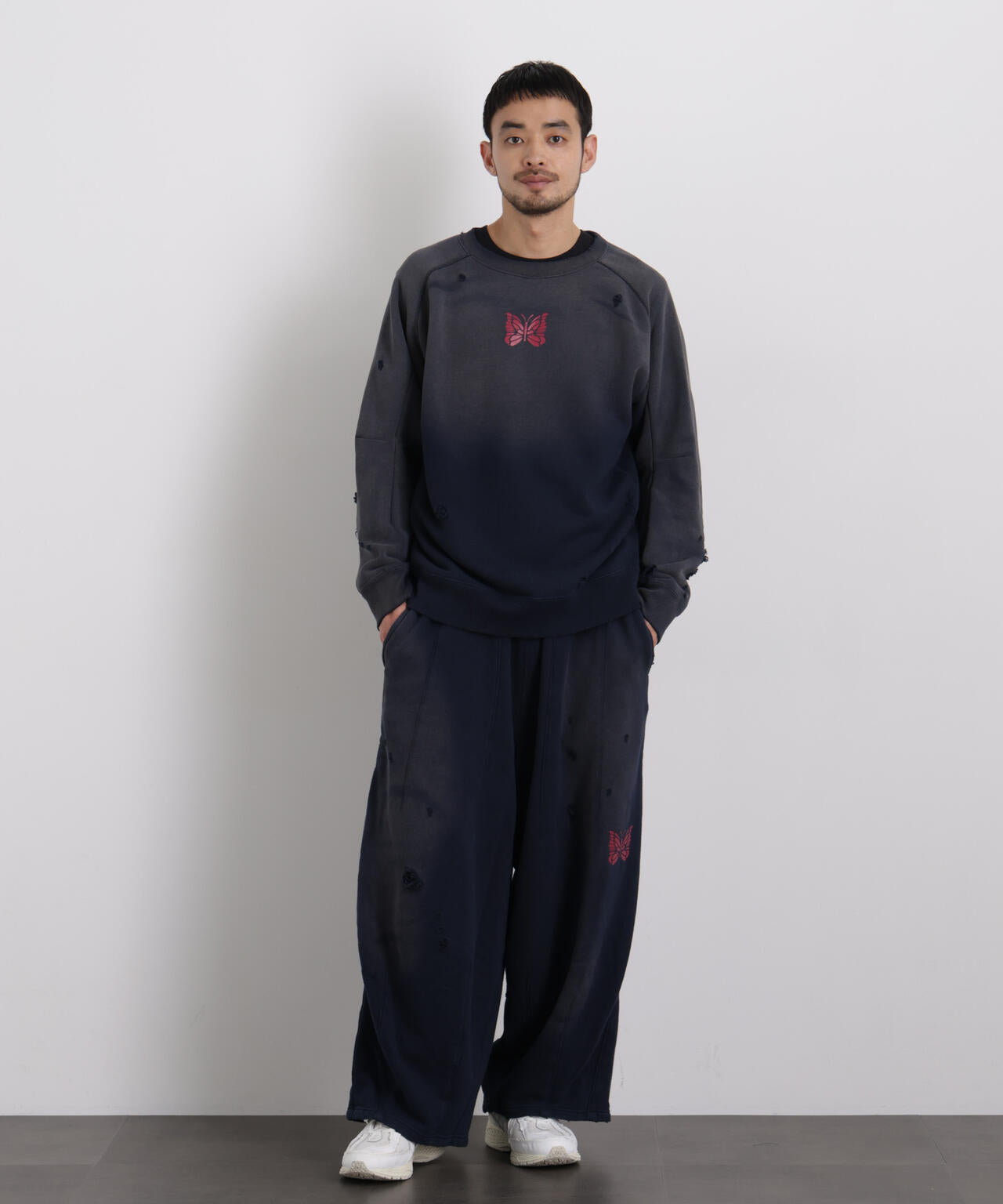Needles/Decostructed H.D. Sweat Pant 6706127031