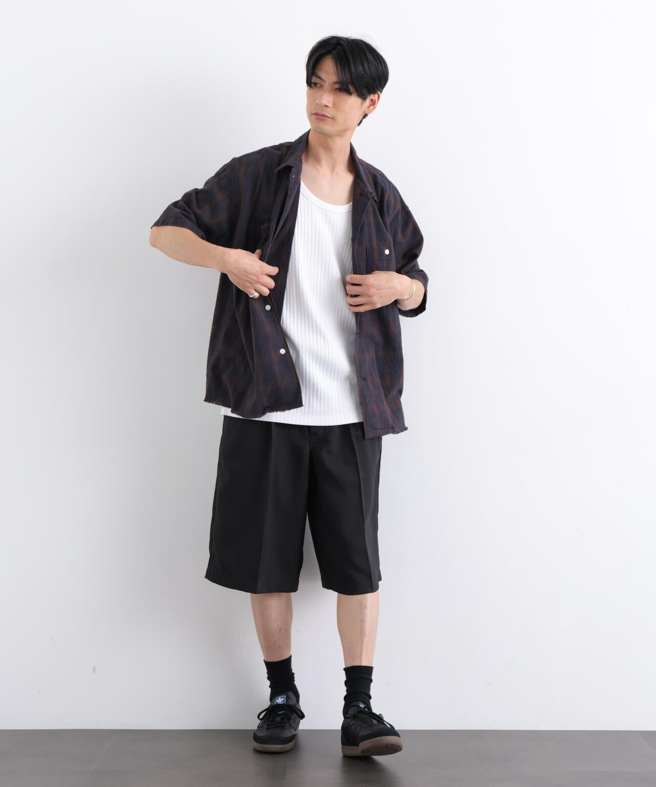 Dickies/別注 Wide Tuck Short Pants 6706128005