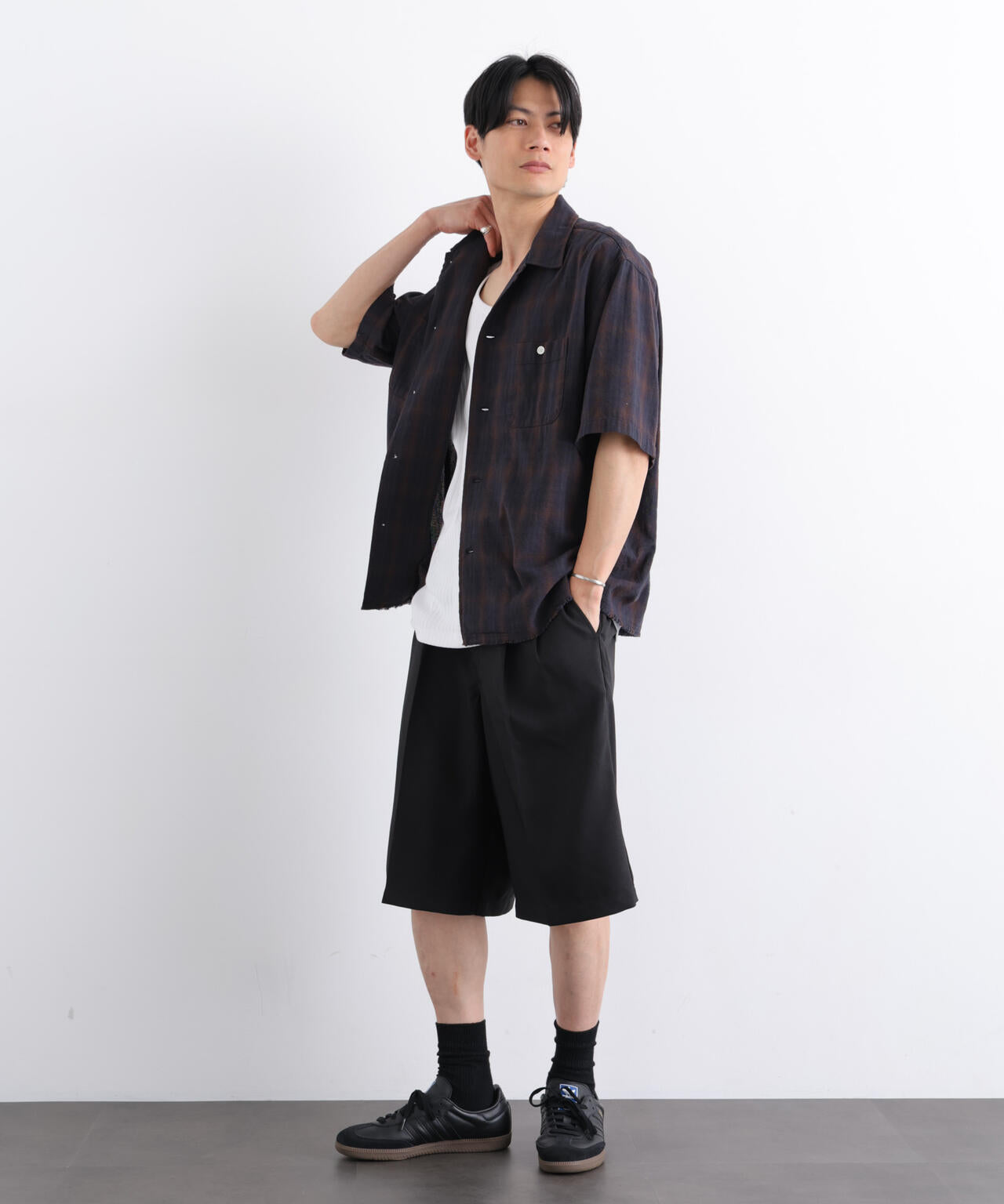 Dickies/別注 Wide Tuck Short Pants 6706128005