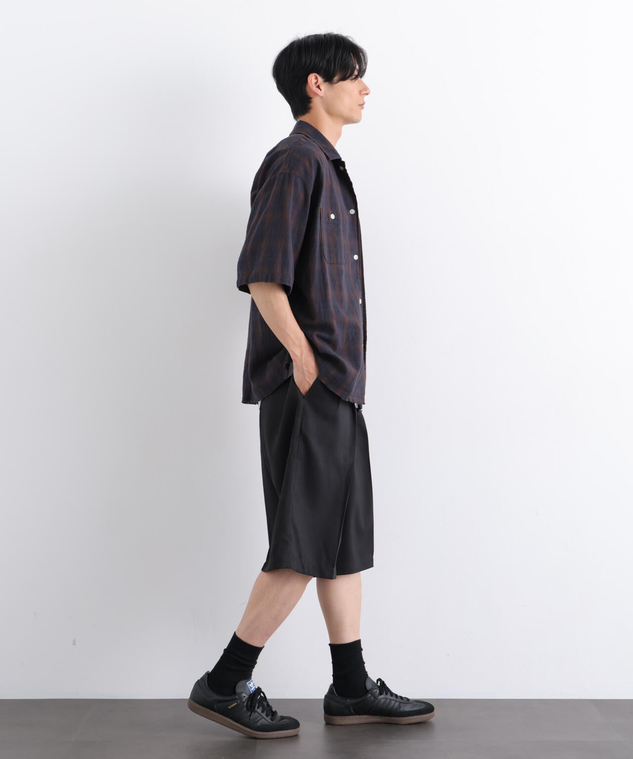 Dickies/別注 Wide Tuck Short Pants 6706128005