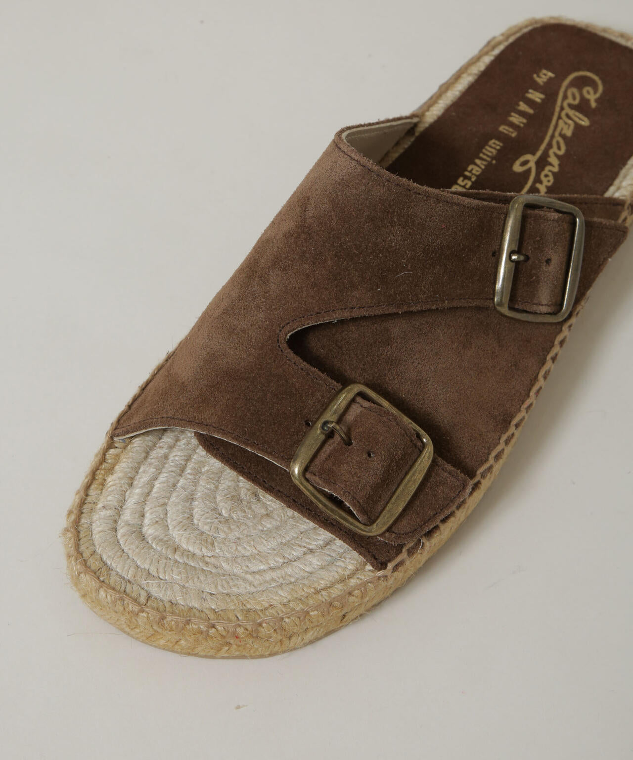 calzanor/別注 スエード サンダル / エスパドリーユ 6706135030