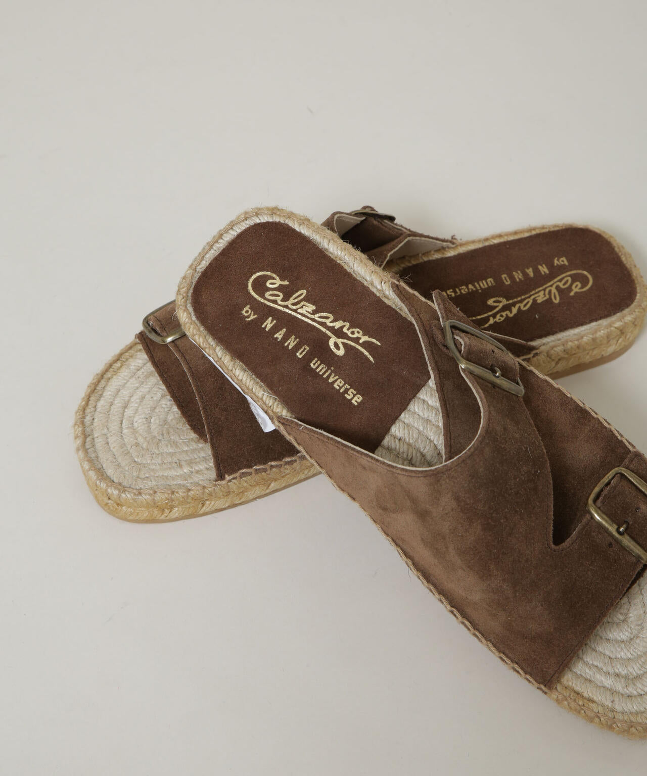 calzanor/別注 スエード サンダル / エスパドリーユ 6706135030