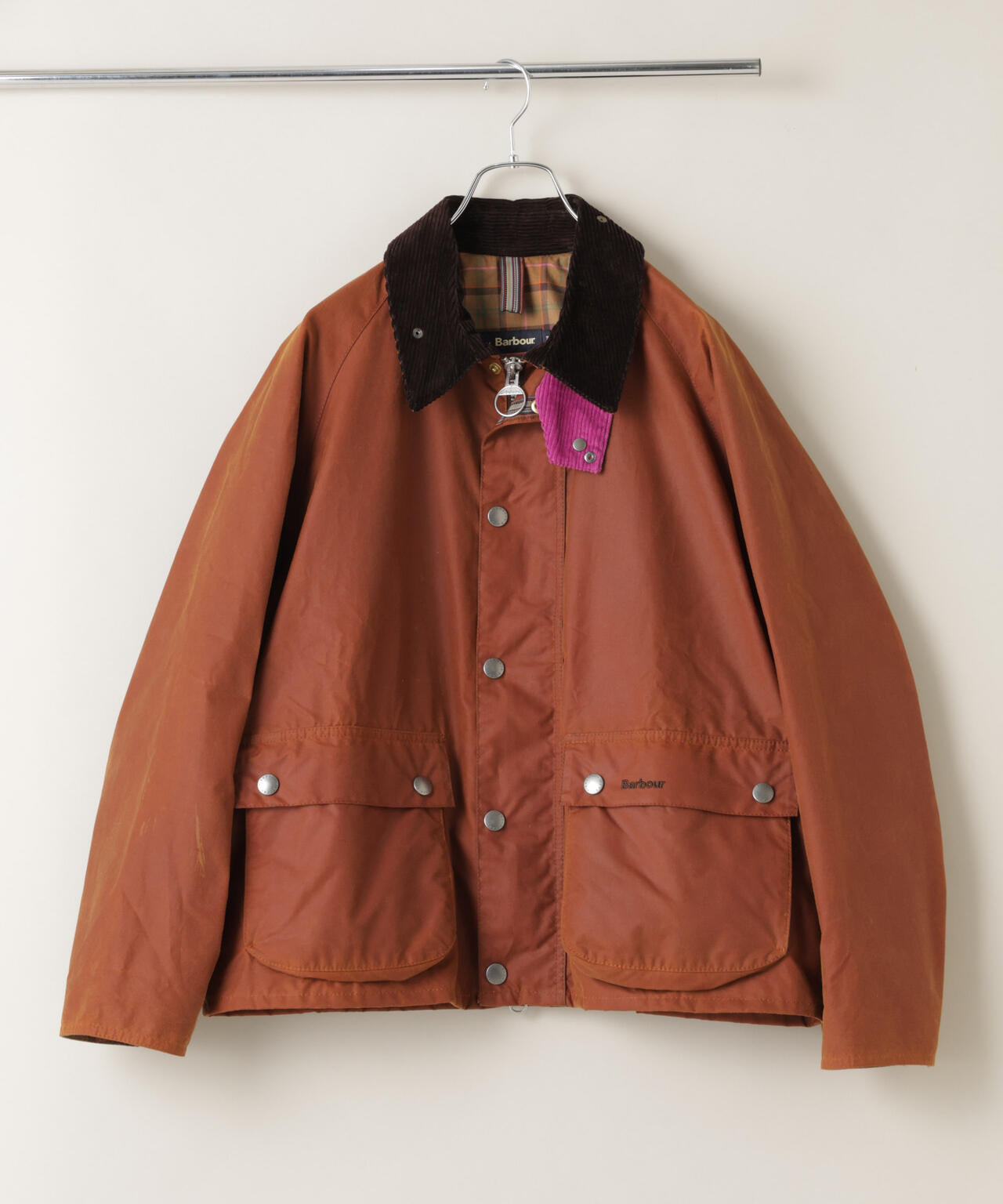 BARBOUR X PAUL SMITH/TRANSPORT WAX JACKET