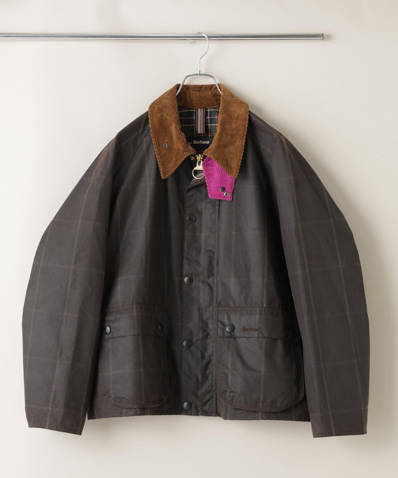 BARBOUR X PAUL SMITH/TRANSPORT WINDOWPANE WAX JK