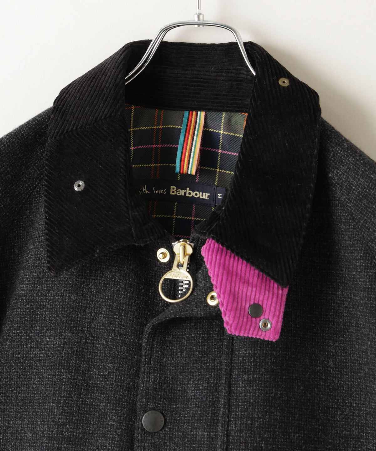 BARBOUR X PAUL SMITH/TRANSPORT WOOL JACKET 6706212015