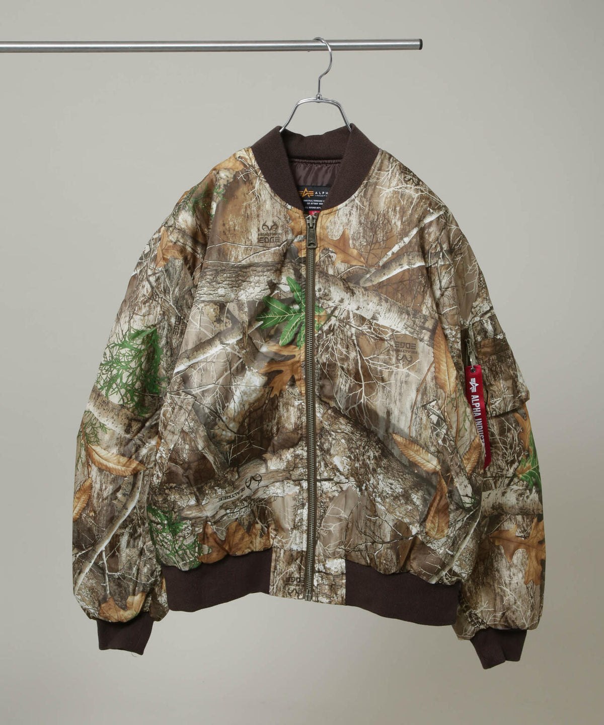 ALPHA INDUSTRIES/MA-1 RELAXED FIT FLIGHT JACKET 6706212027