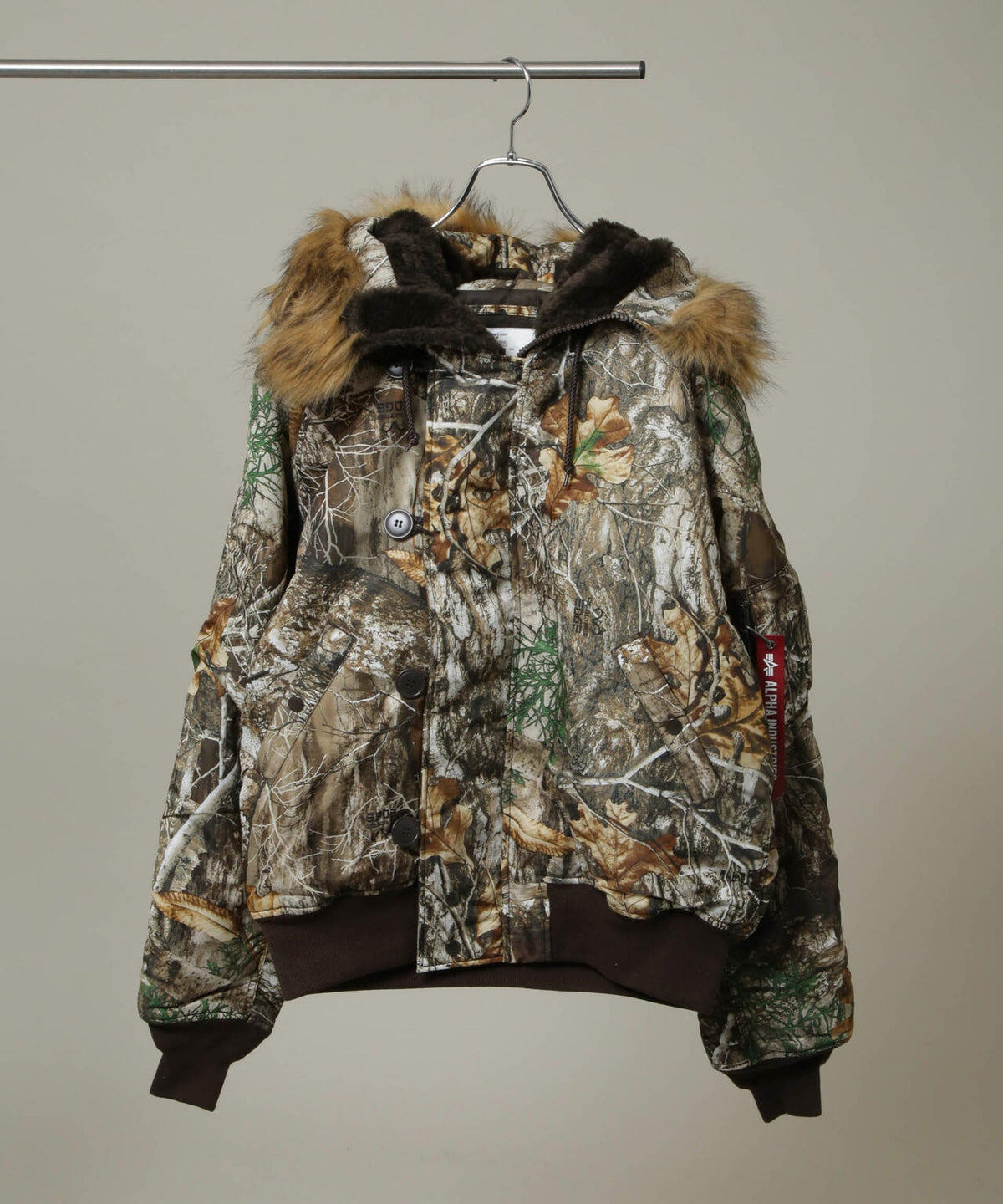 ALPHA INDUSTRIES/N-2B HERITAGE FIT PARKA (CAMO) 6706212031