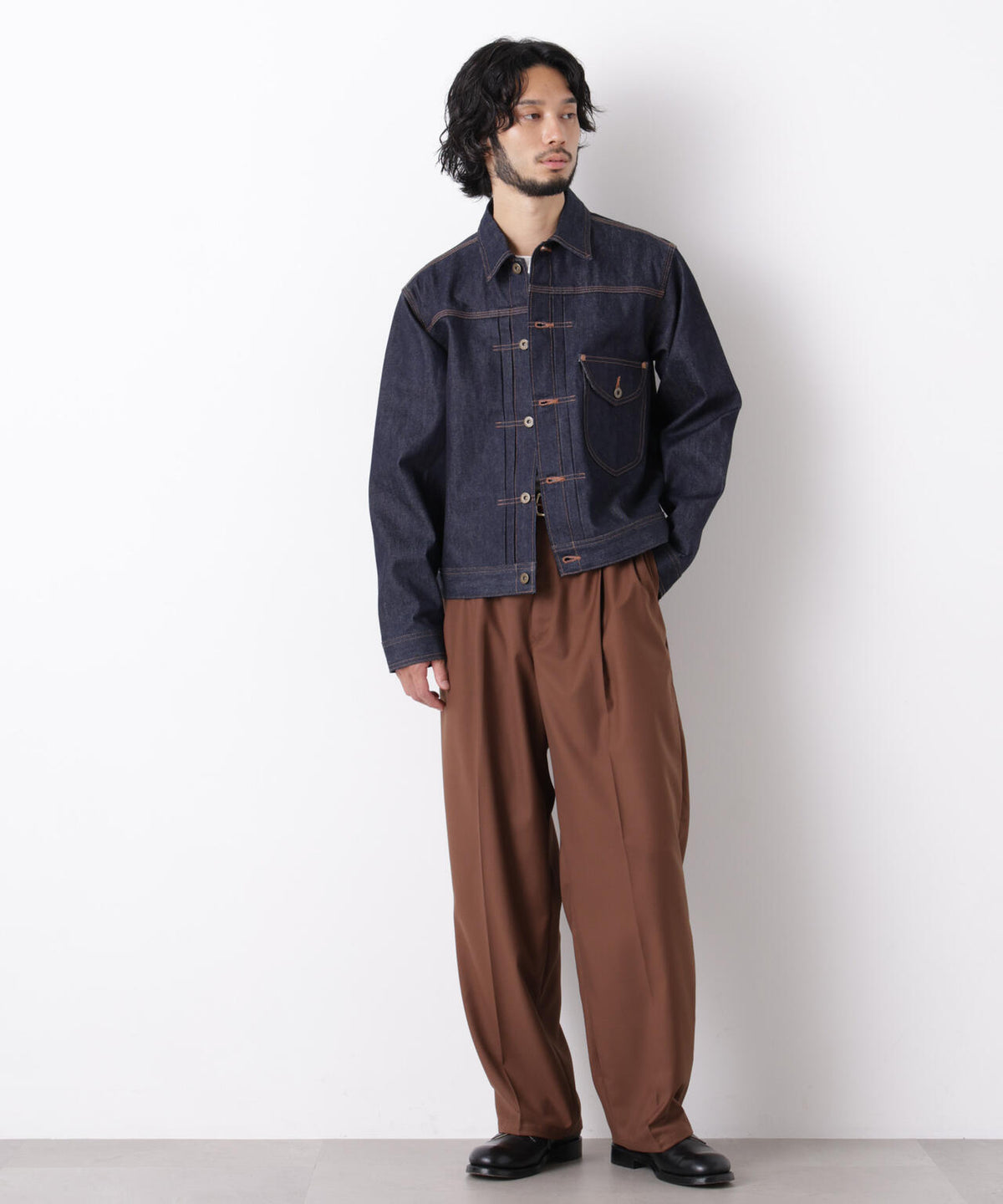 Lee/別注 COW BOY JACKET(セットアップ可) 6706212107