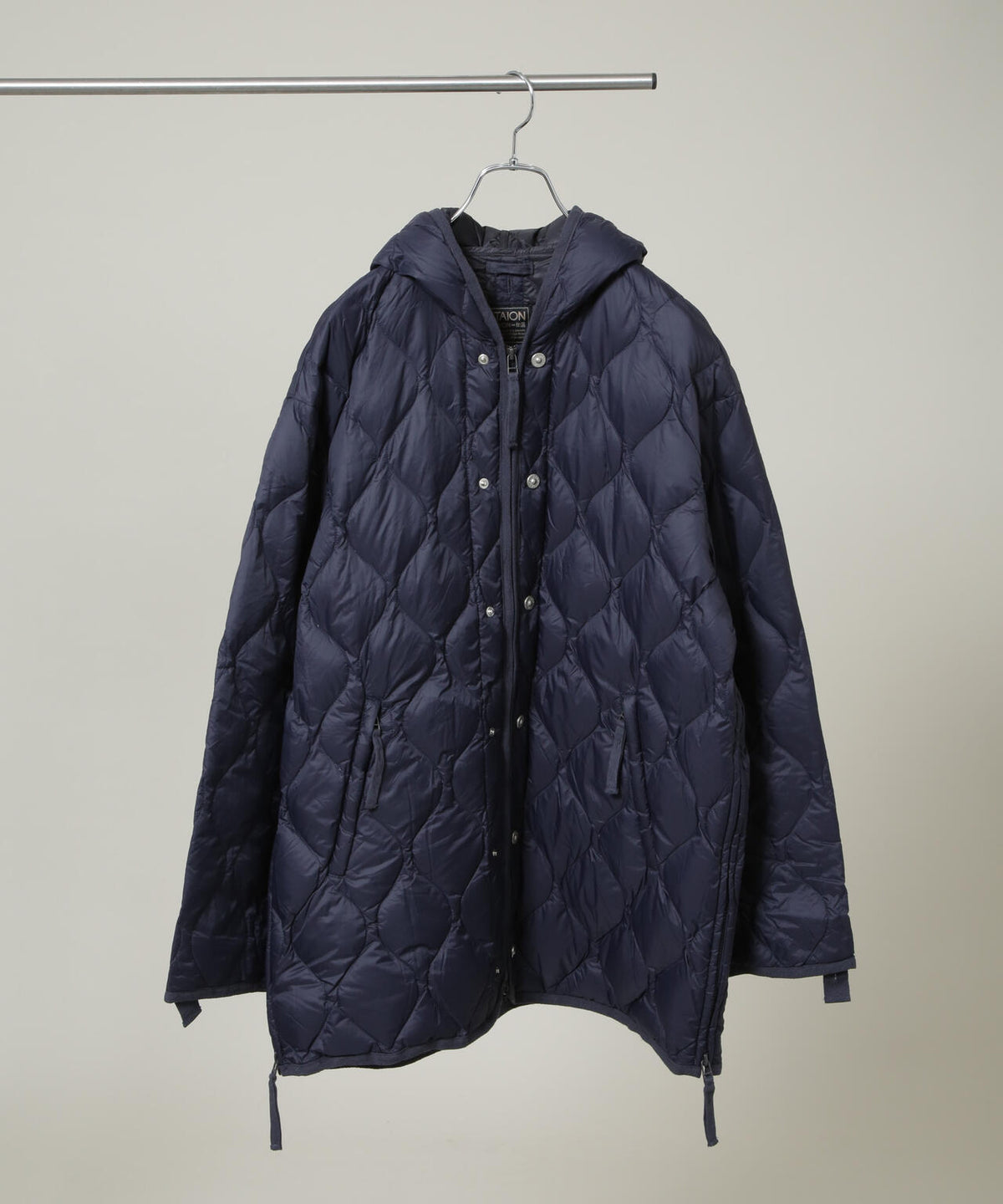 TAION/MILITARY W-ZIP HOOD DOWN JKT 6706214007