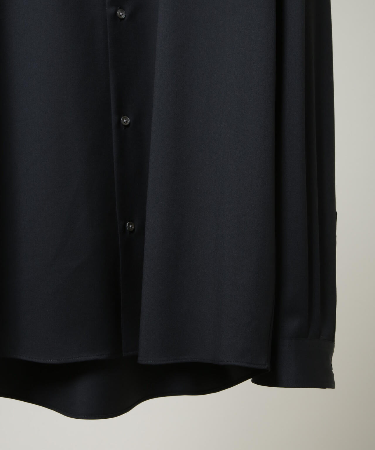 FARAH/別注 CANONICO Twill Black Shirt(セットアップ可) 6706220012