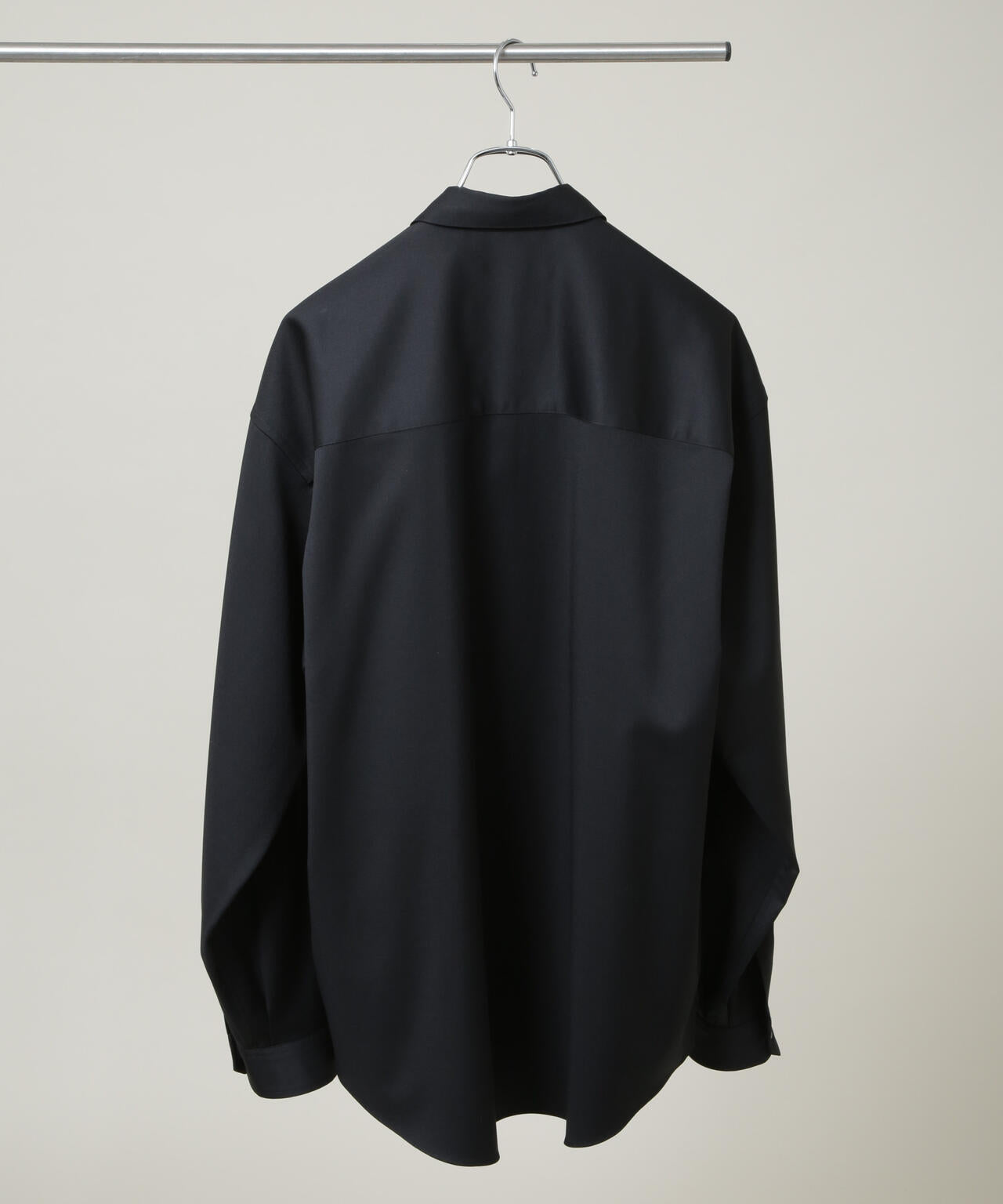 FARAH/別注 CANONICO Twill Black Shirt(セットアップ可) 6706220012