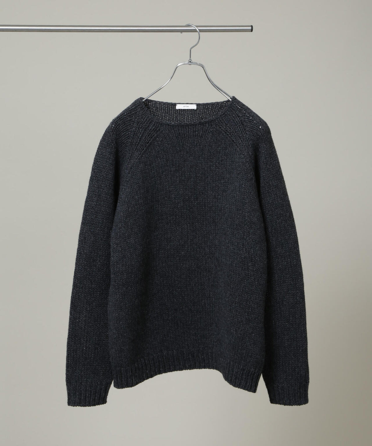 ATON/FELTED YARN CREWNECK SWEATER 6706222007