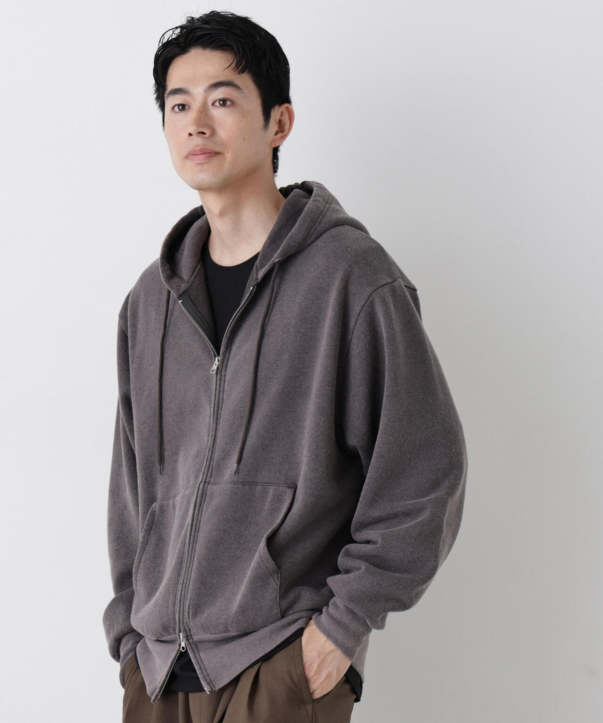 Healthknit/別注 製品加工 Classic Sweat Parker 6706223010