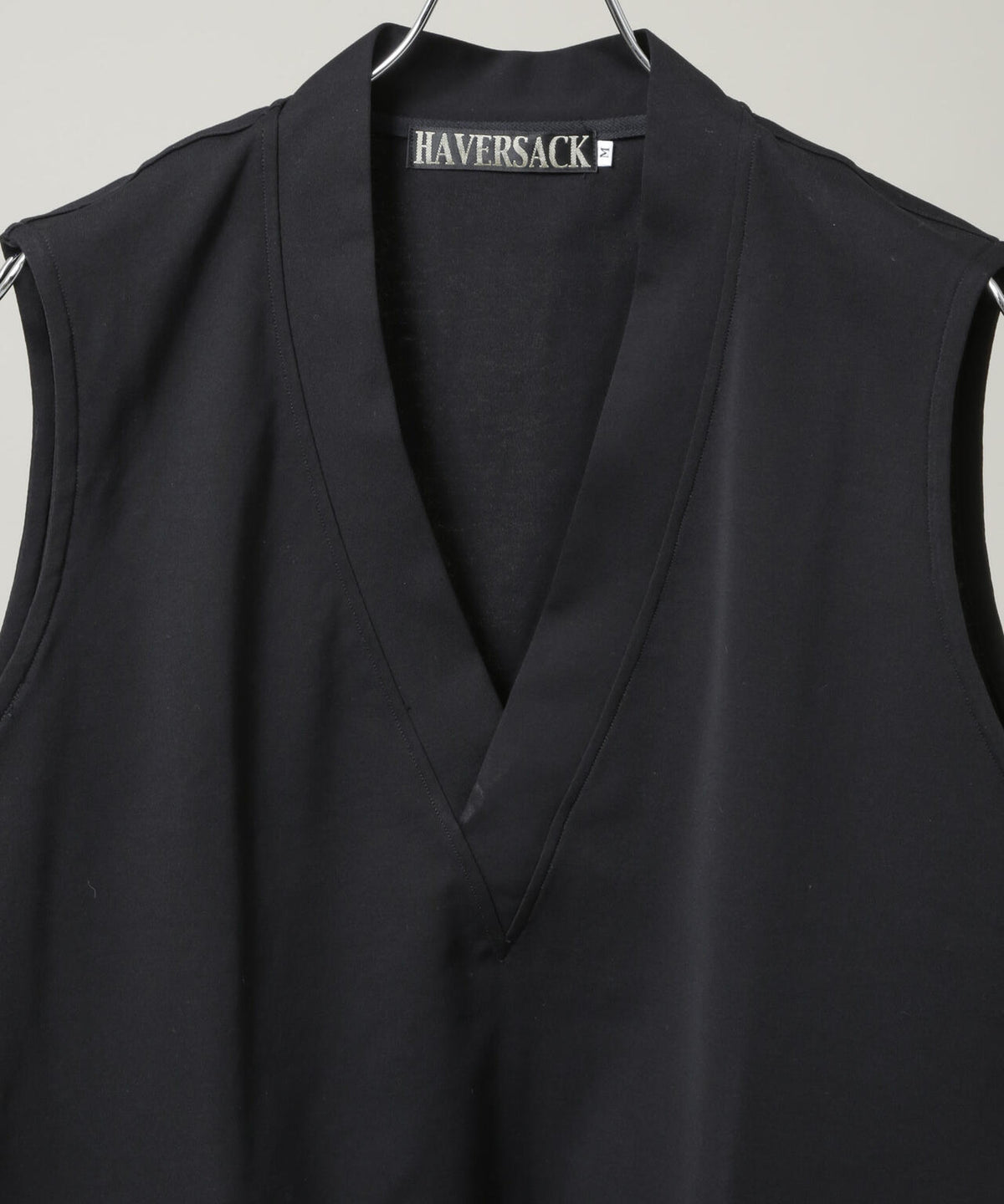 HAVERSACK/強撚スムースVネックプルオーバーベスト 6706225010
