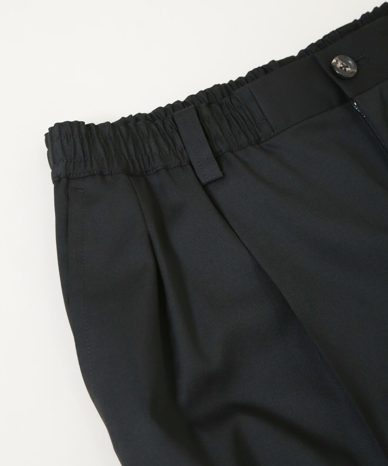 FARAH/別注 CANONICO Twill Black Slacks(セットアップ可) 6706227032