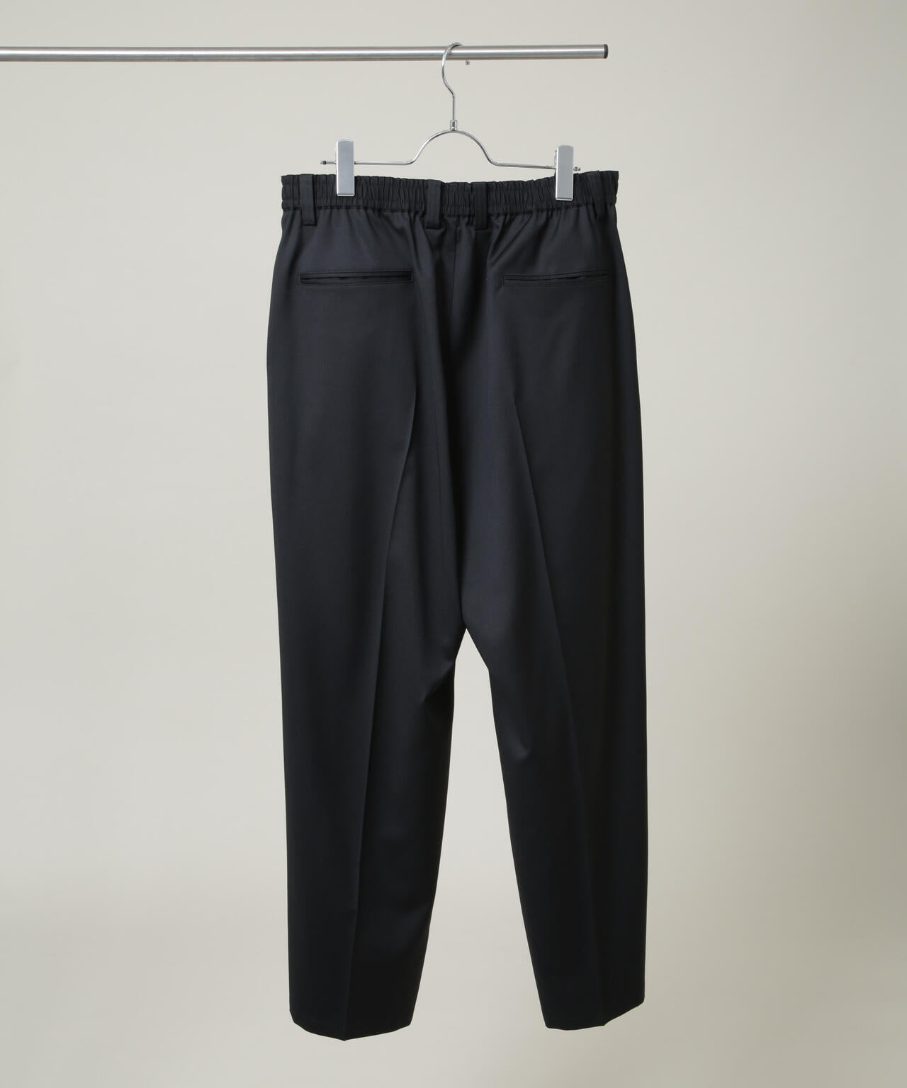 FARAH/別注 CANONICO Twill Black Slacks(セットアップ可) 6706227032