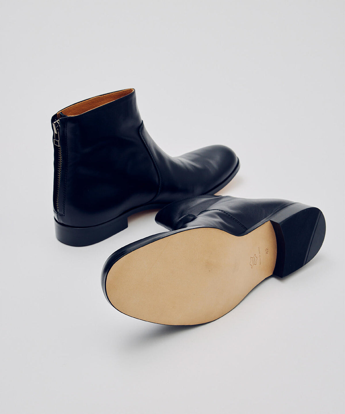 PADRONE THE STANDARD LINE/別注 BACK ZIP BOOTS / バックジップブーツ 6706236040