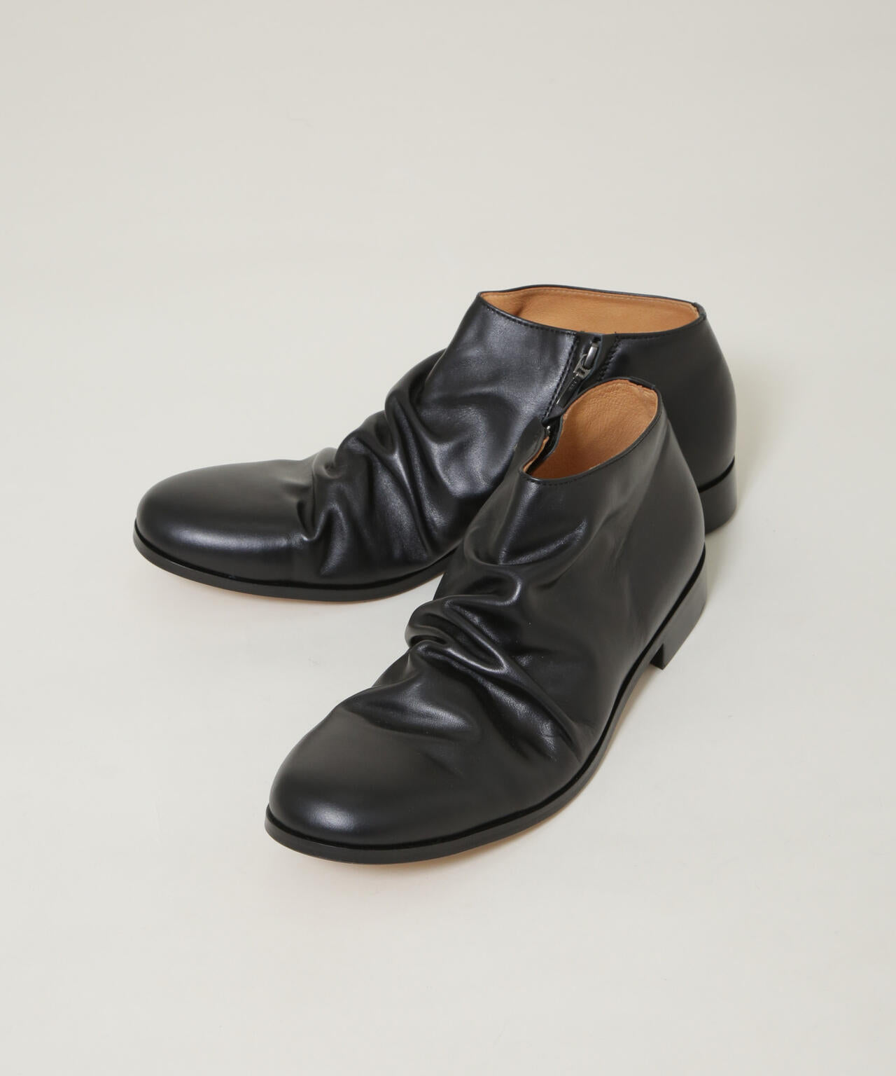 PADRONE THE STANDARD LINE/別注SHORT SIDE ZIP BOOTS/ショートブーツ