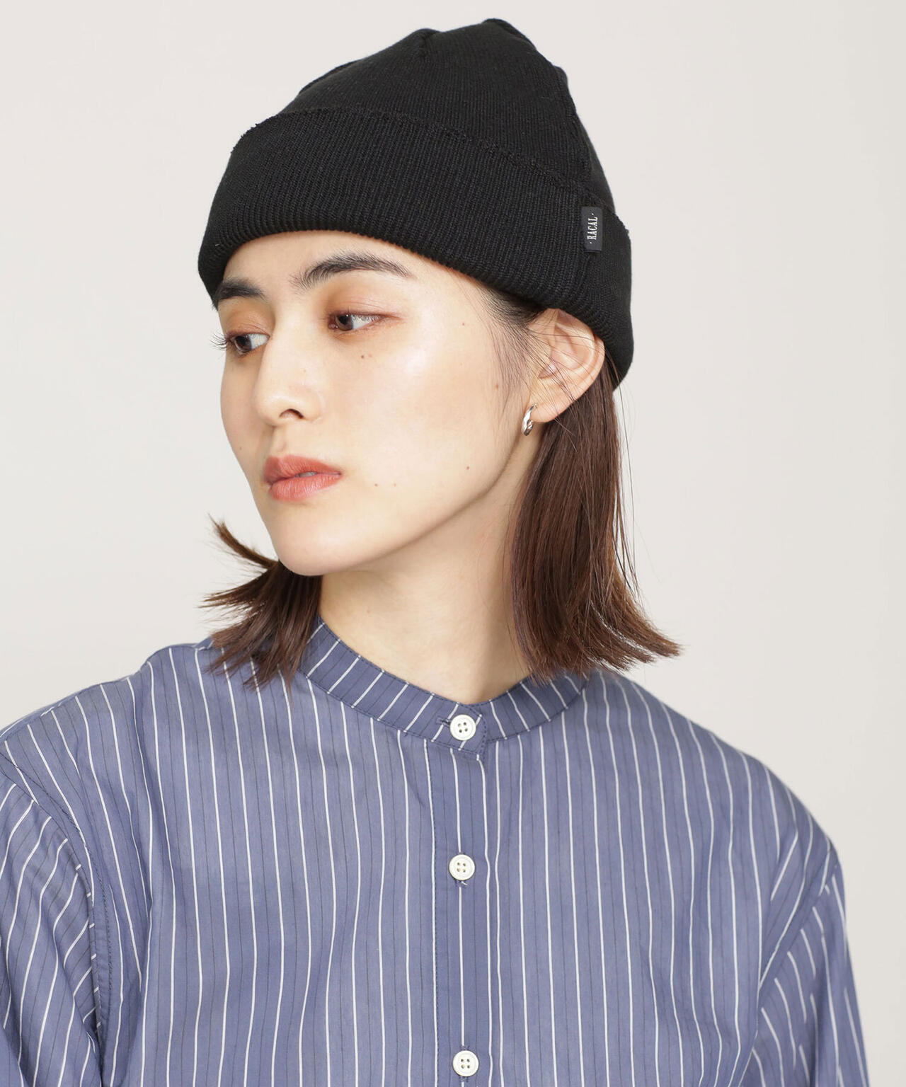 RACAL/別注リバーシブルロールニットキャップ 6711239008