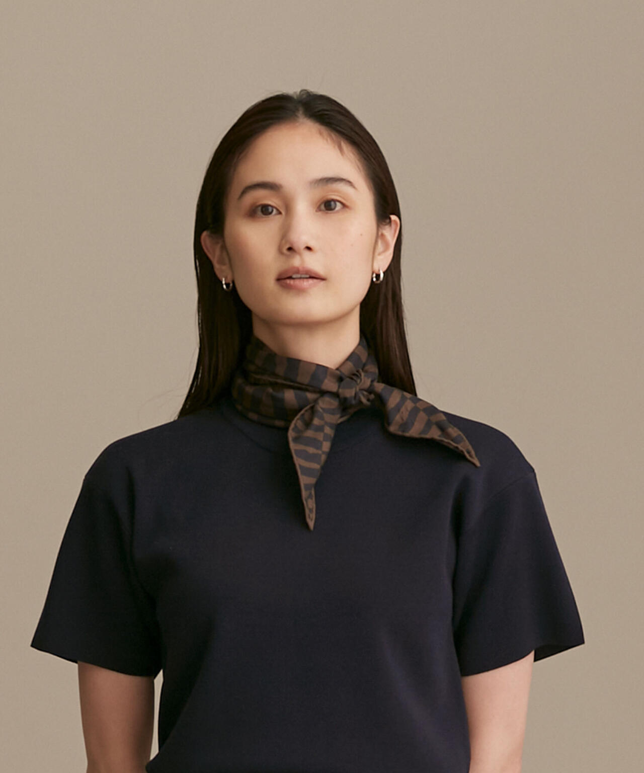 SHIPS fratelli luigi シルクスカーフ（SHIPS別注】Fratelli