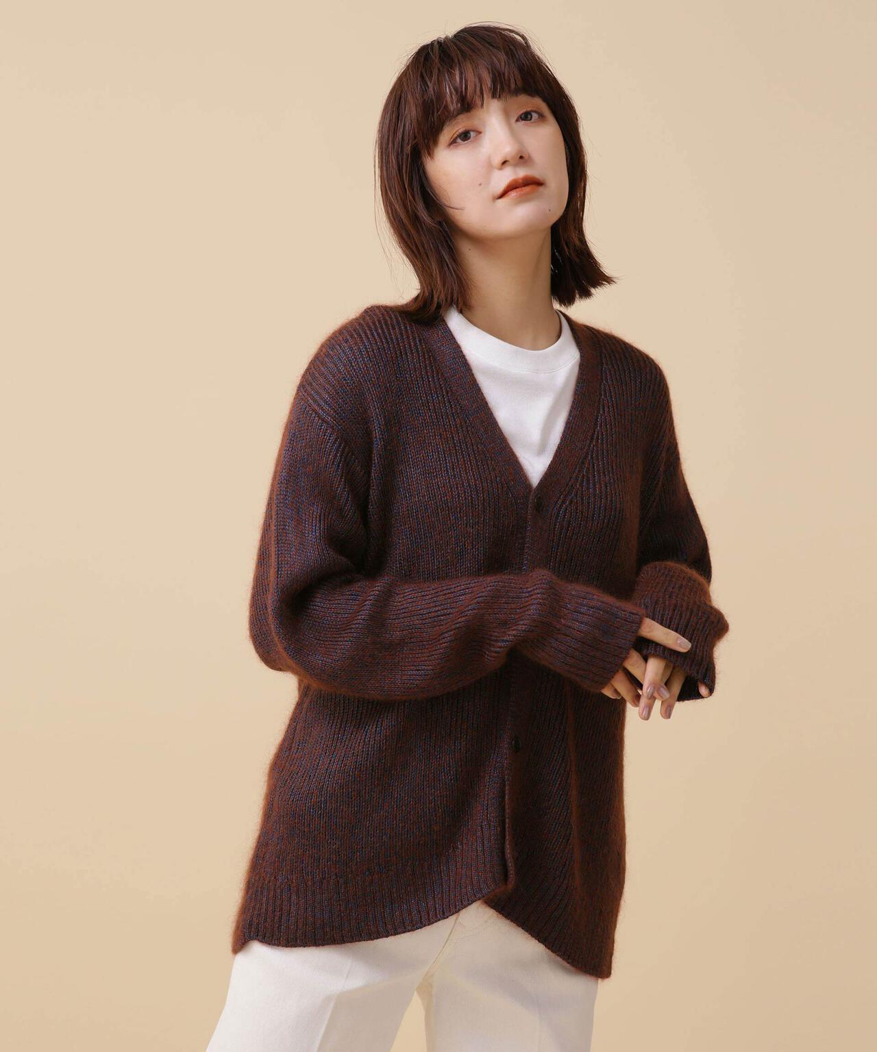 KNIT CARDIGAN Silk mohair 6712222208