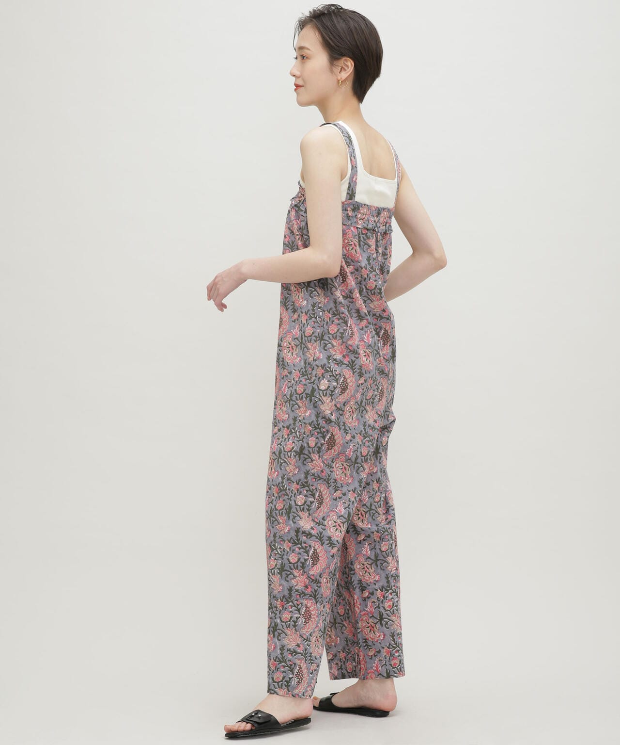 H.A.O/Block Print Jumpsuit 6713119075