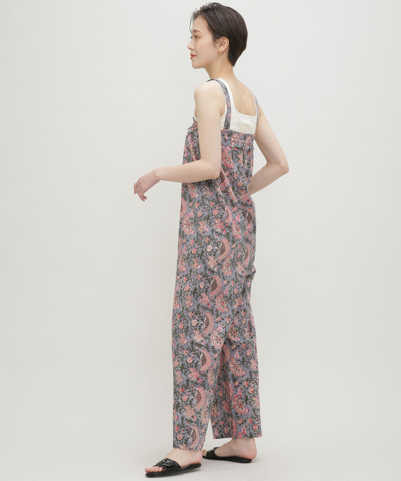 H.A.O/Block Print Jumpsuit 6713119075
