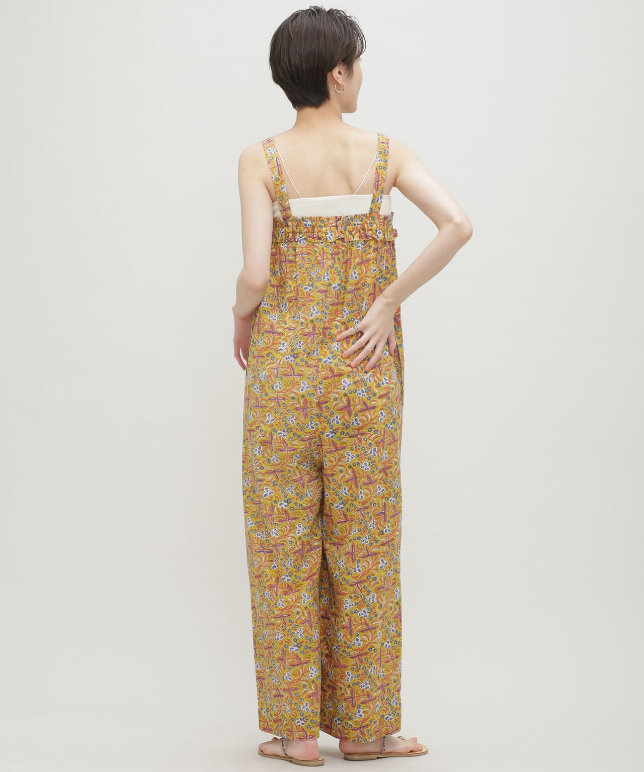 H.A.O/Block Print Jumpsuit 6713119075