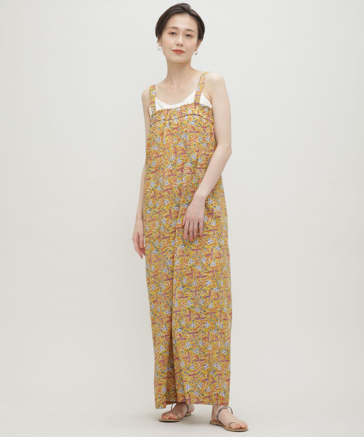 H.A.O/Block Print Jumpsuit 6713119075