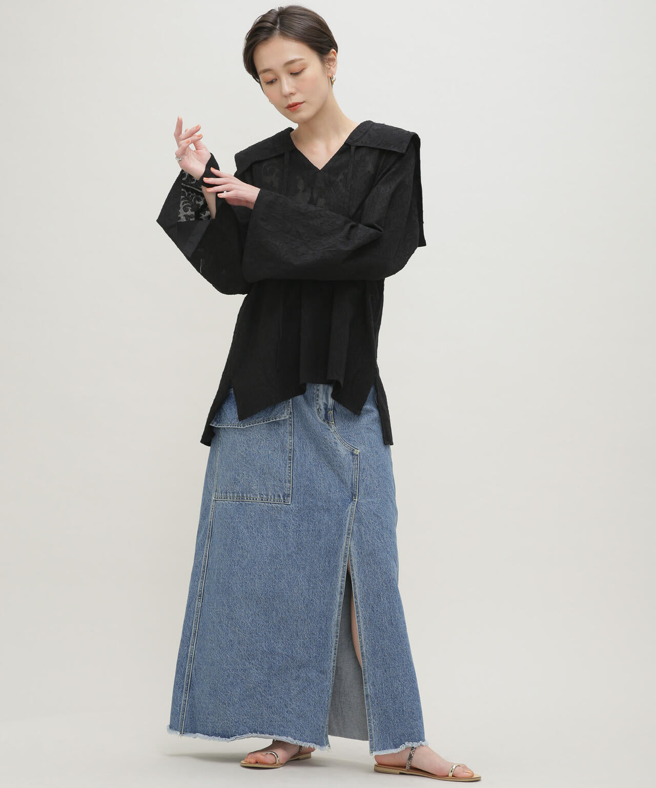 H.A.O/Sailor Blouse 6713120065