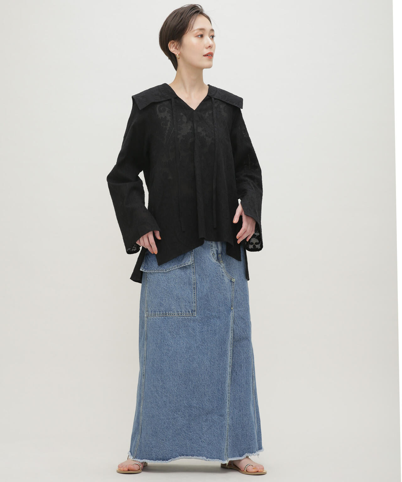 H.A.O/Sailor Blouse 6713120065