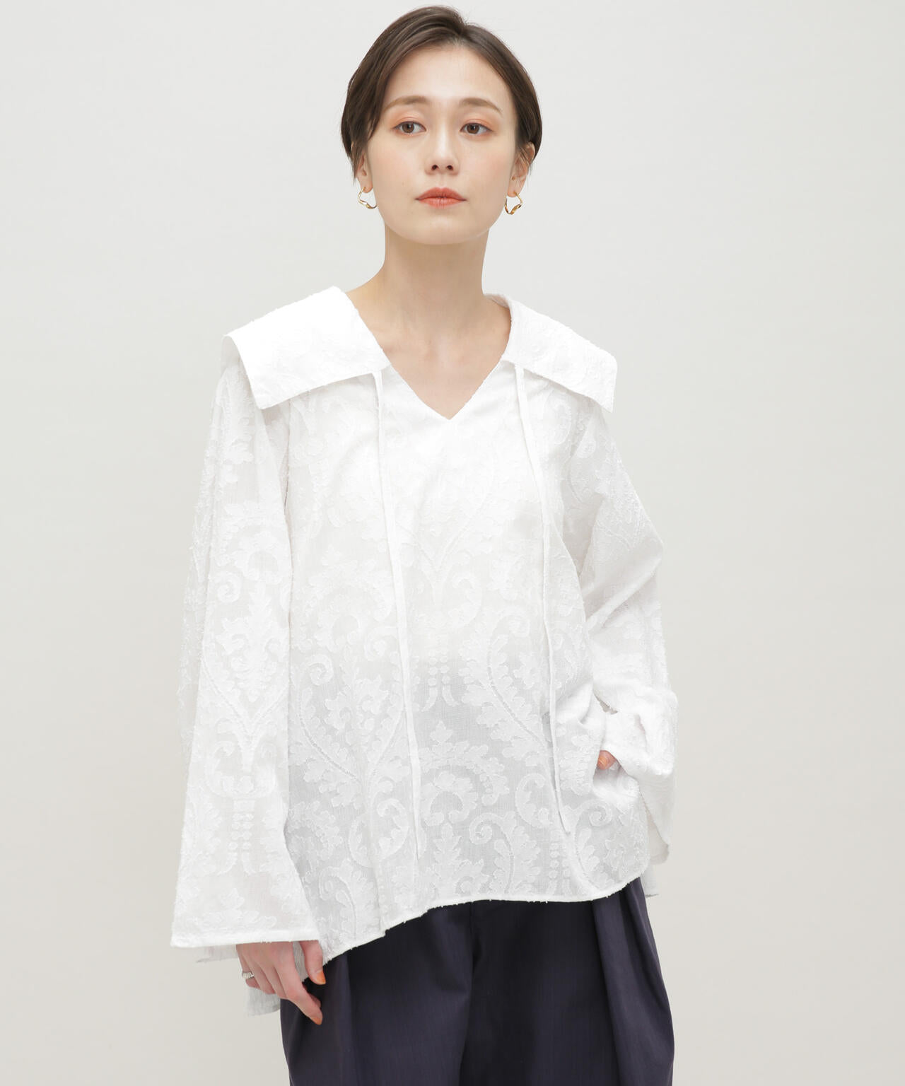H.A.O/Sailor Blouse 6713120065