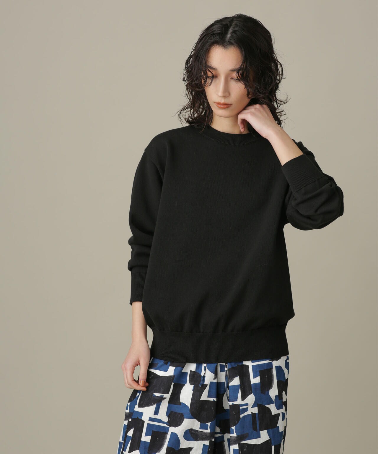 YONETOMI/RIGID SEA ISLAND COTTON P/O 6713122016