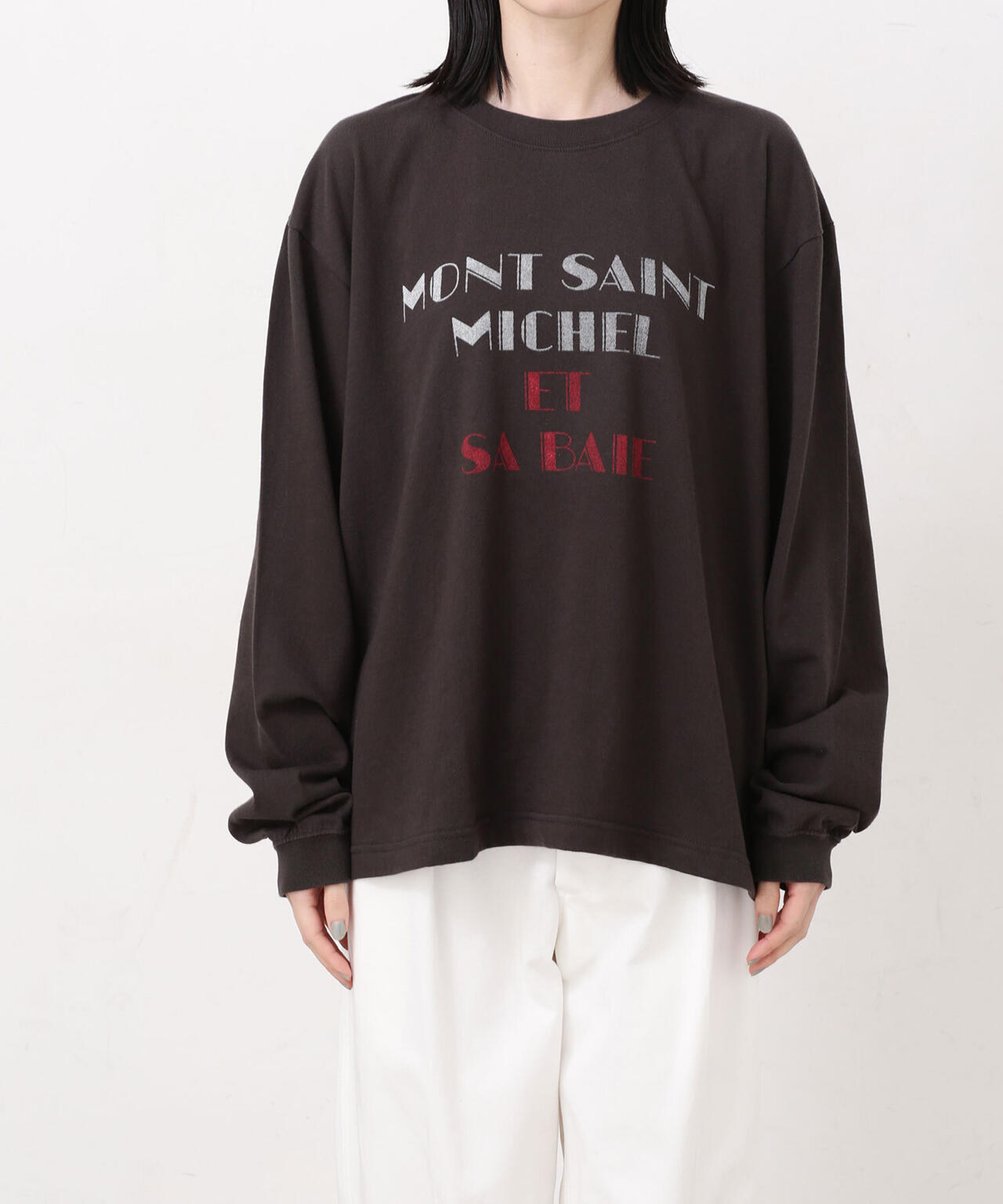 Odub/別注 加工ロングスリーブT 6713123030