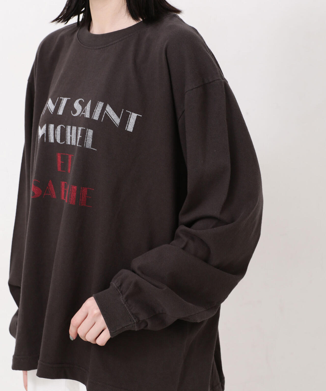 Odub/別注 加工ロングスリーブT 6713123030