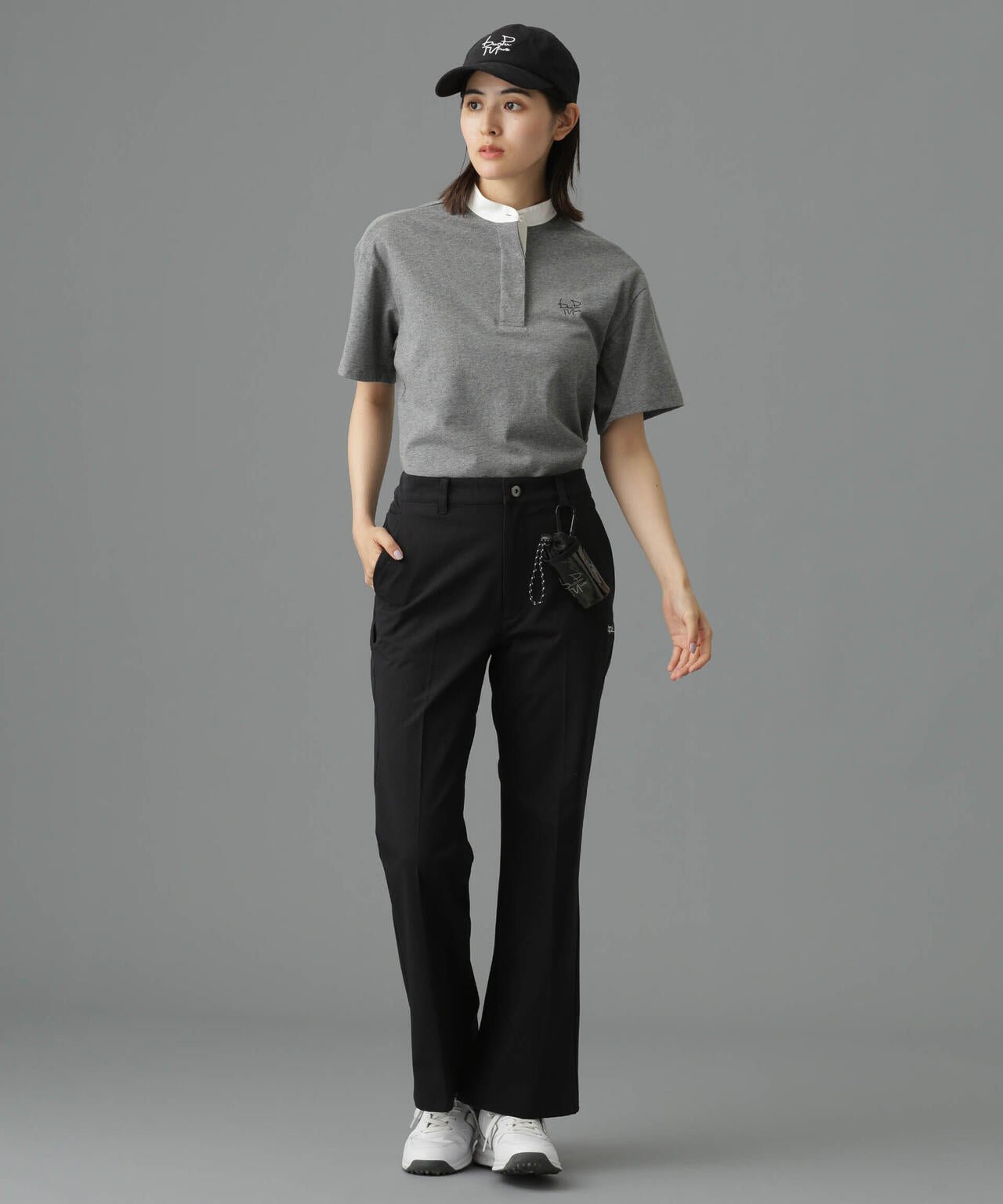 beats per minute/タック入りフレアパンツ 6713127086