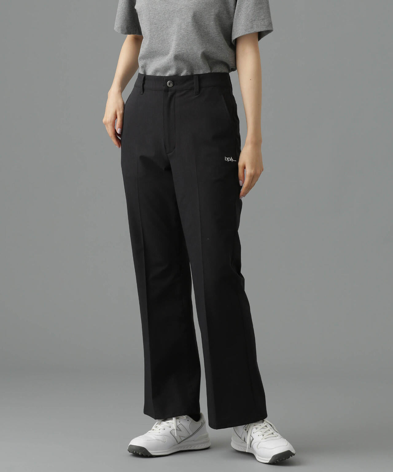 beats per minute/タック入りフレアパンツ 6713127086