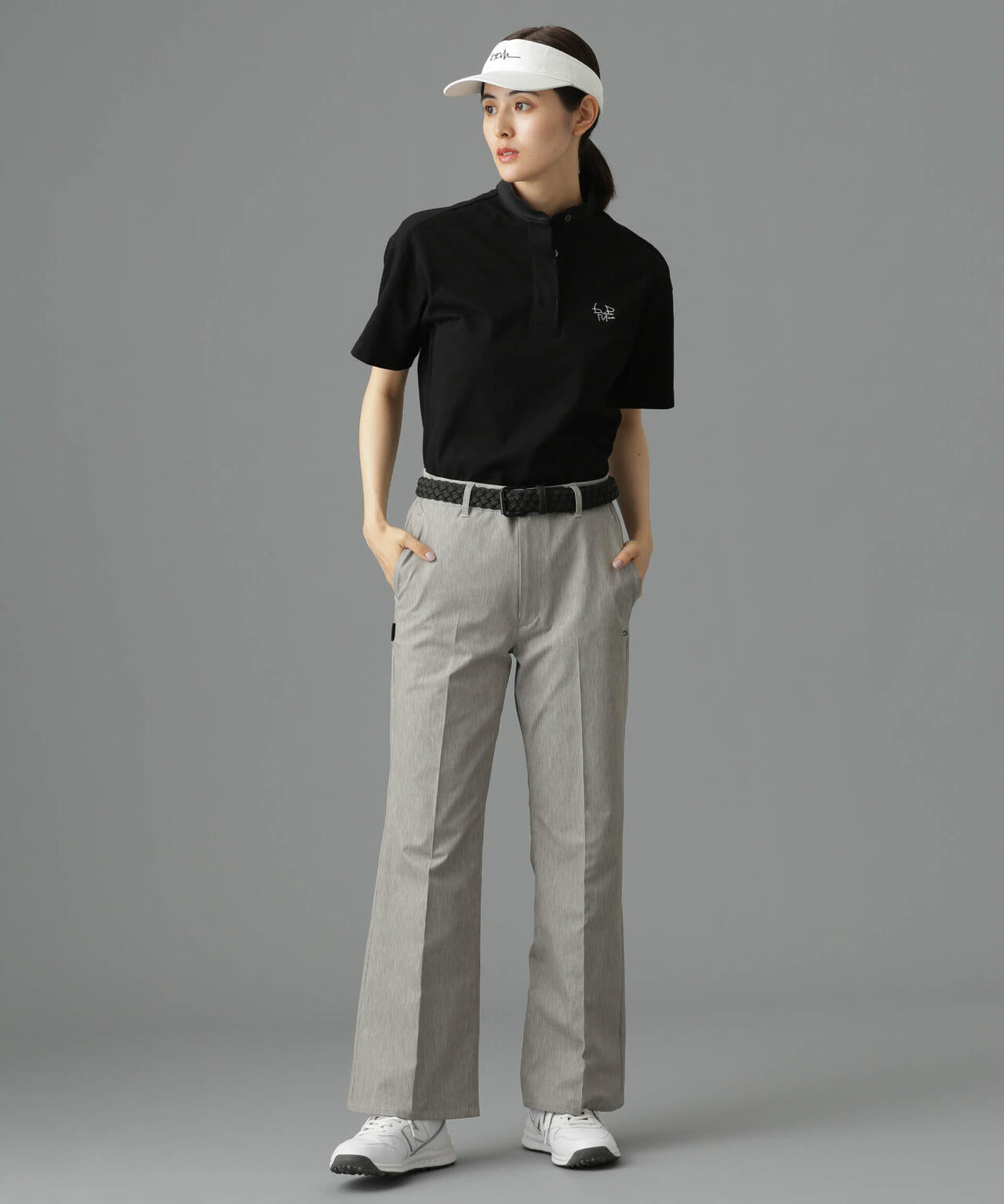 beats per minute/タック入りフレアパンツ 6713127086