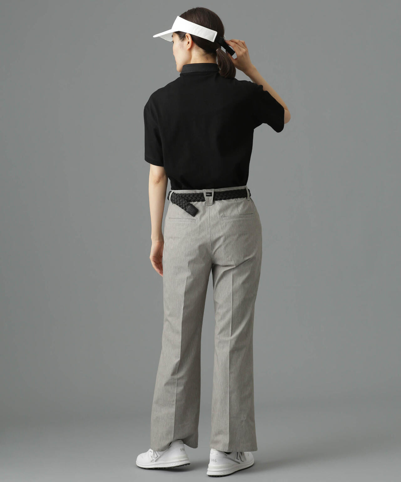 beats per minute/タック入りフレアパンツ 6713127086