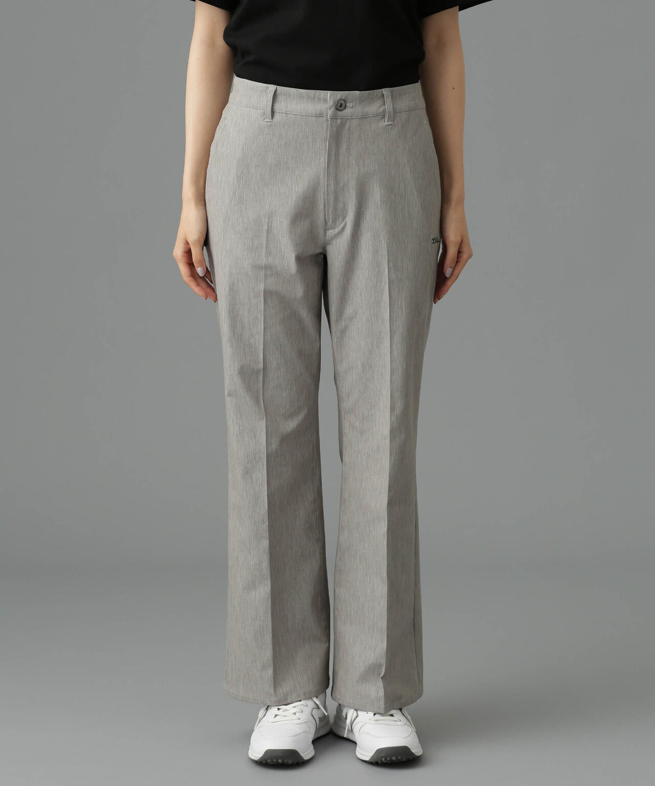 beats per minute/タック入りフレアパンツ 6713127086