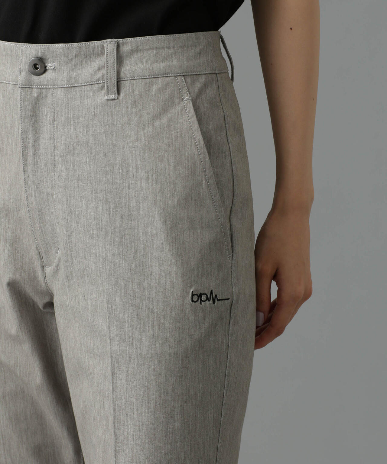 beats per minute/タック入りフレアパンツ 6713127086