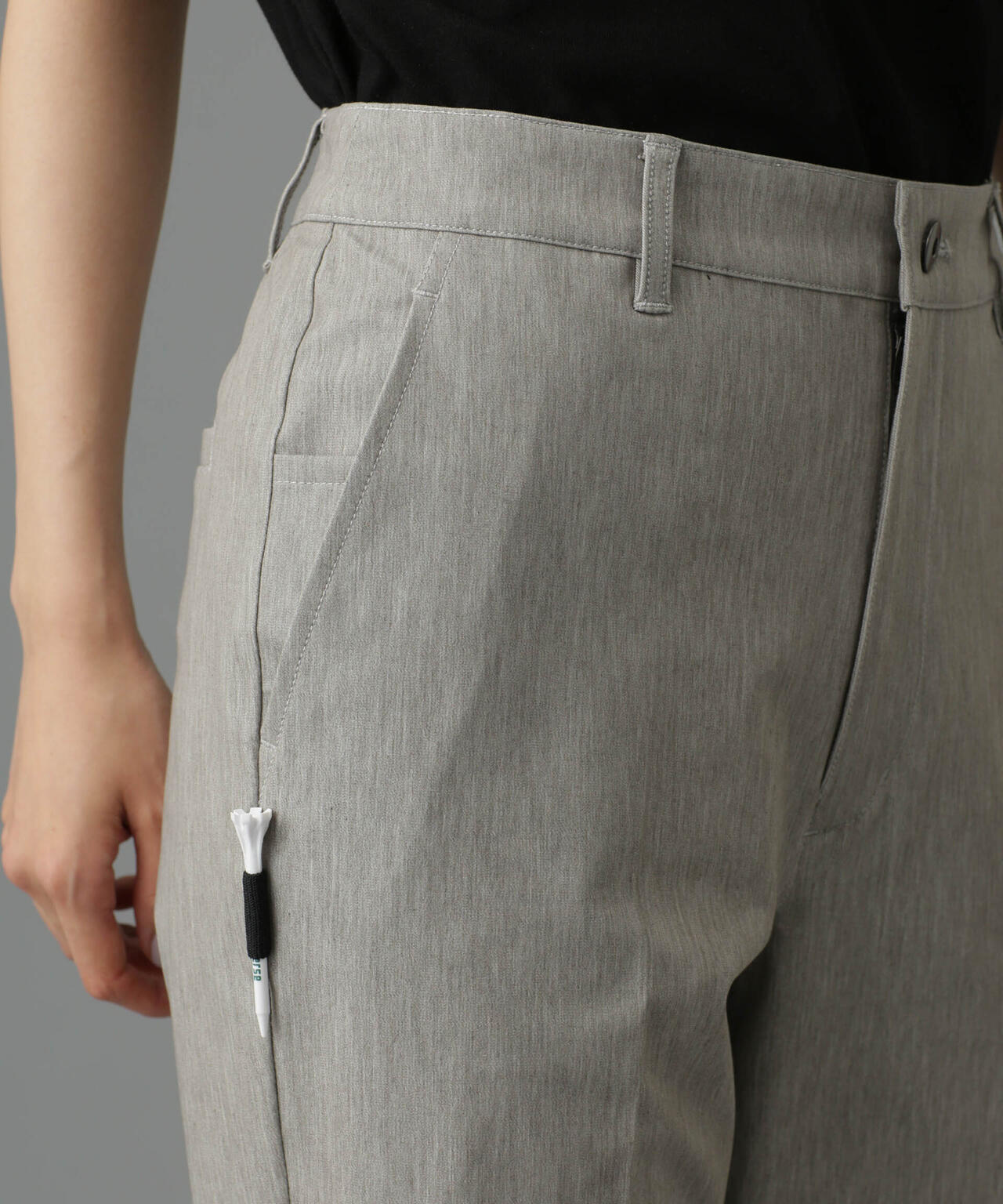 beats per minute/タック入りフレアパンツ 6713127086