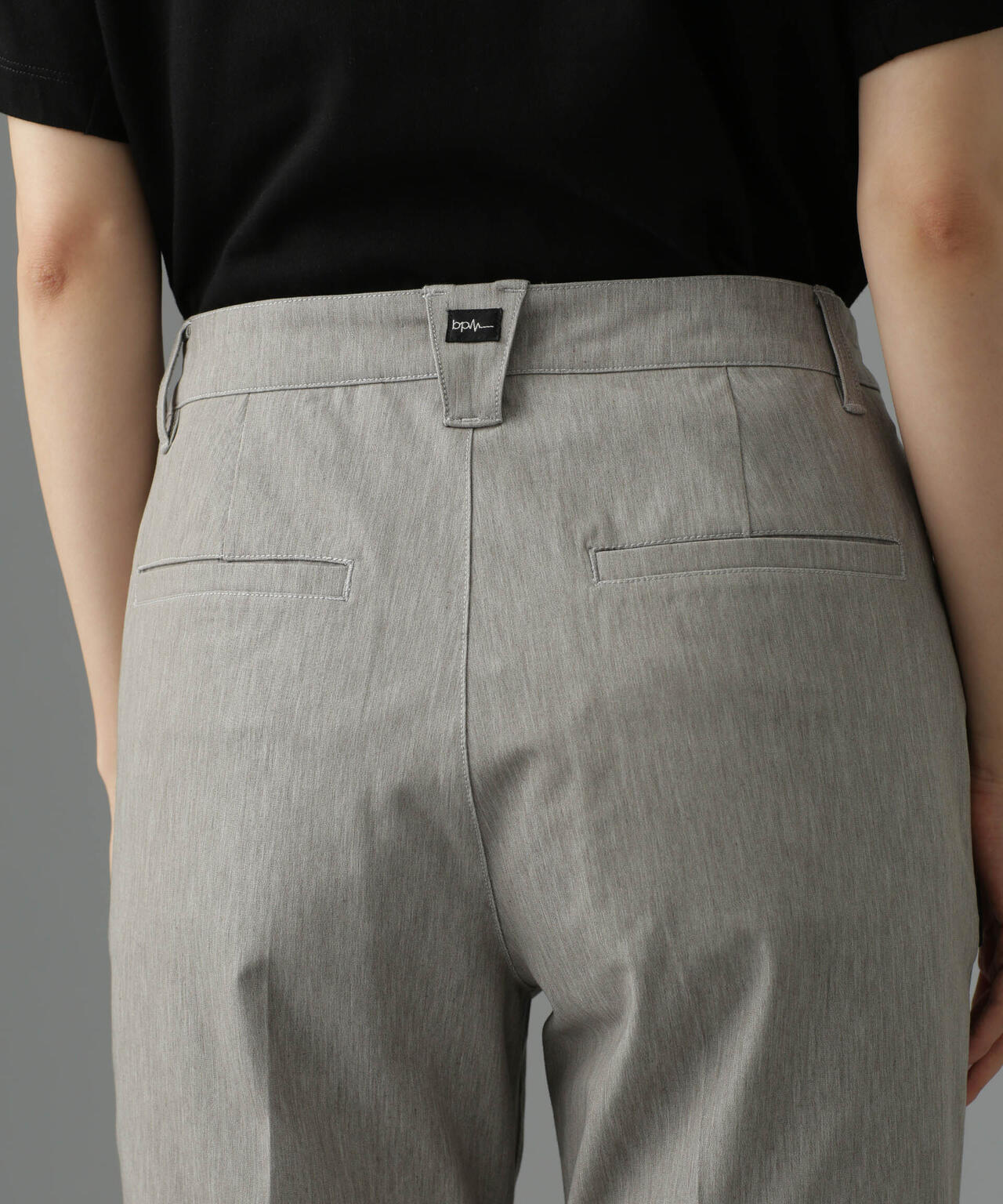 beats per minute/タック入りフレアパンツ 6713127086