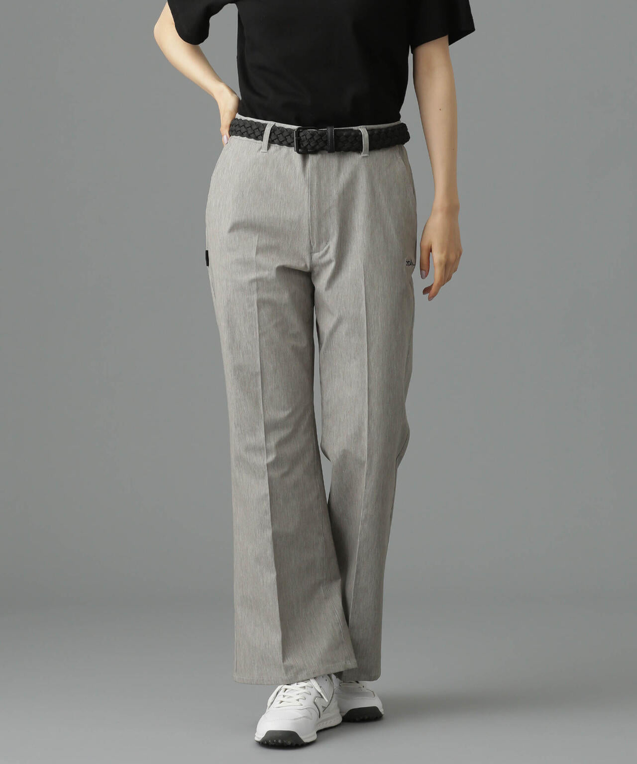 beats per minute/タック入りフレアパンツ 6713127086