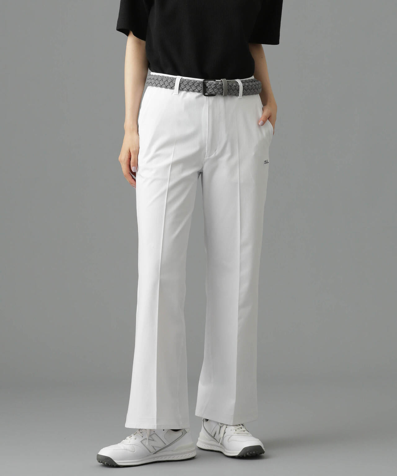 beats per minute/タック入りフレアパンツ 6713127086