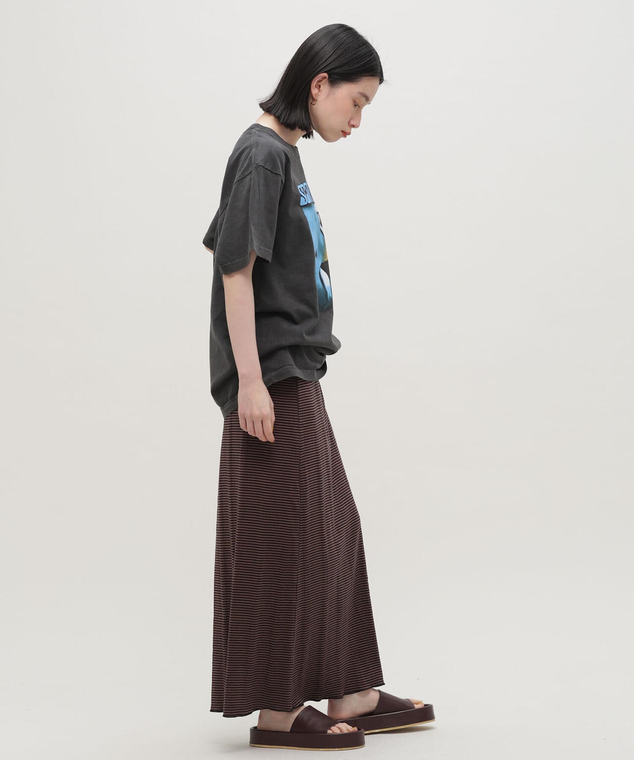 Robert P. Miller/別注 マキシ丈Skirt 6713130016